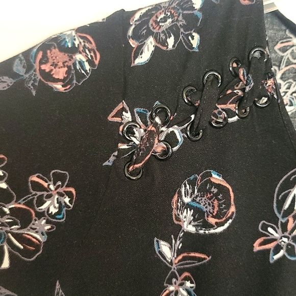 TORRID Babydoll Dress-Black sz. 00 - Picture 3 of 8